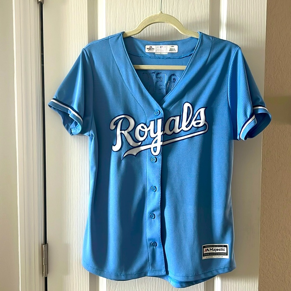 MLB Majestic Kansas City Royals Eric Hosmer Jersey